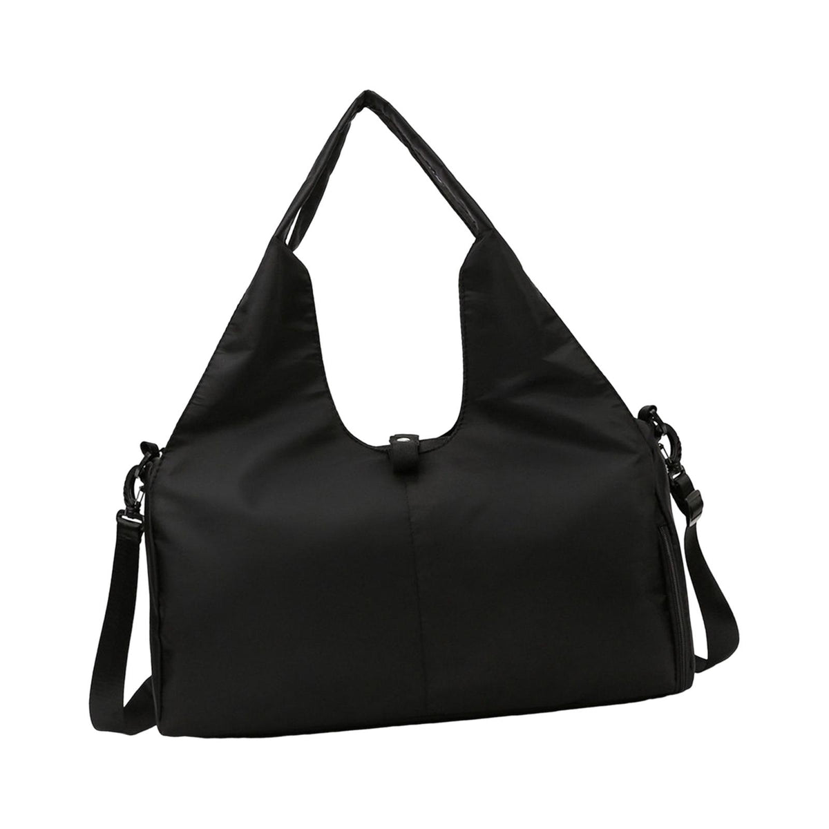 Maxbell Portable Women Gym Bag Sports Duffel Bag Luggage Bag for Outddor Workout Black