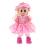 Maxbell Interactive Talking Dancing Girls Doll for Baby Dress Up Educational Toy D