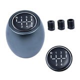 Maxbell Manual Gear Shift Knob Direct Replaces with 8mm 10mm 12mm Adapters Metal Titanium