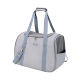 Maxbell Pet Carrier Bag Dog Travel Bag Shoulder Bag Portable Breathable Mesh for Dog Gray