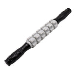 Max 6 Wheel Muscle Roller Massage Stick With Massage Point For Body Relax Gray