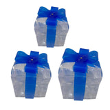 Maxbell Christmas LED Gift Box Glittering Present Boxes for New Year Holiday Party 3Sizes