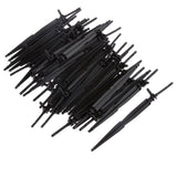 Maxbell 3/5 Drip Irrigation Emitters Water Dripper Stake Sprinkler Irrigation Drippers Pack of 100