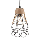 Maxbell Vintage Industrial Style Iron Wire Cage Ceiling Pendant Light Lamp Shade 3