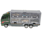 Maxbell 7pcs Container Alloy Car Set Kids Toy Car Christmas Gift Military Vehicle