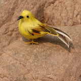 Max Artificial Feathered Animal Bird Garden Figurine Decor Oriole Standing