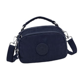 Maxbell Fashion Women Crossbody Bag Mobile Phone Bag Portable Handbag for Travel Dark Blue