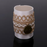 Maxbell Wedding Feast Brown Napkin Rings Serviette Holder Dinner Table Party Favor