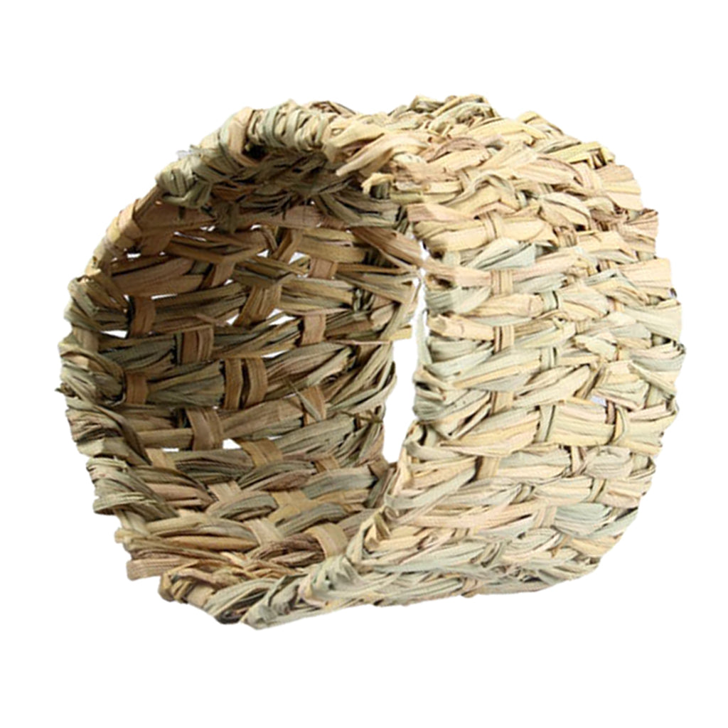 Max Grass Small Pet Animal Cage Run Tunnel Edible Toy for Hamster Rabbit 17x21cm