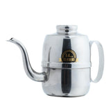 Max 1 Piece Stainless Steel Fine Mouth Hand-Flushed Coffee Pot with Ears 500ml - Aladdin Shoppers