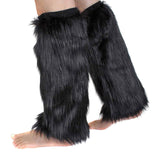Maxbell Leg Warmers Anime Harajuku Fashion for Cosplay Costume Santa Christmas black