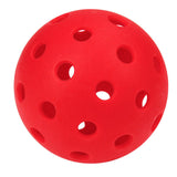 Maxbell Luminous Pickleball Ball Competition Ball 74mm Standard for Outdoor Courts Red