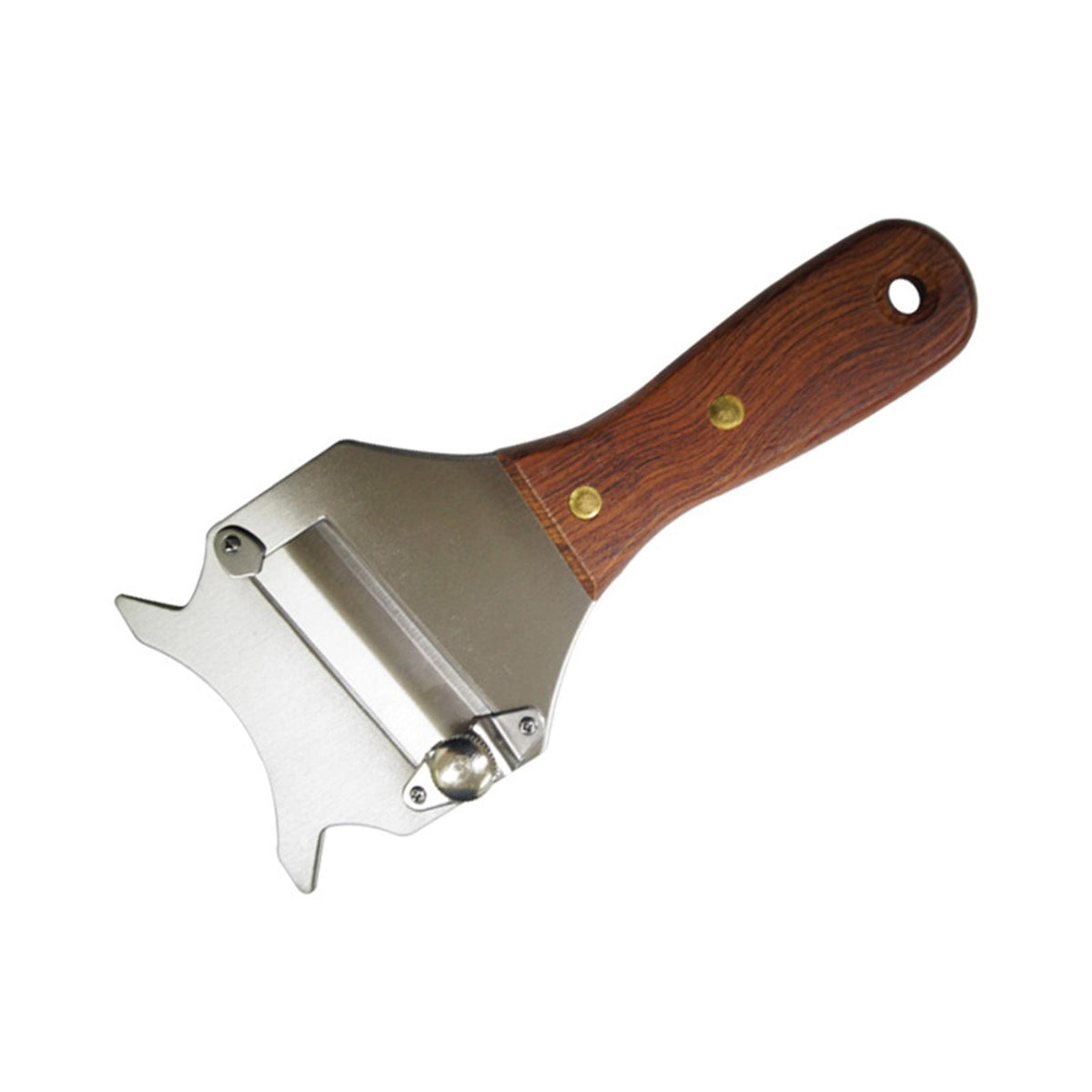 Maxbell Cheese Chocolate Slicer Utensils Kitchen Gadgets with Wood Handle Adjustable Style A