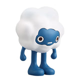 Maxbell Adorable Cartoon Personifies Statue Ornament for Restaurant Entrance Blue
