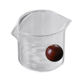 Maxbell Double Nozzle Jug Glass Measuring Cup Drinkware milk Bar Coffee