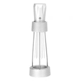 Maxbell Coffee Stirrer Distributor Coffee Tamper Tool Durable for Home Cafe Kitchen Argent