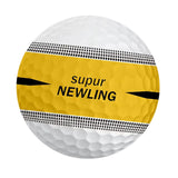 Maxbell Golf Ball Durable Portable Long Distance Golf Practice Ball Golf Accessories Yellow