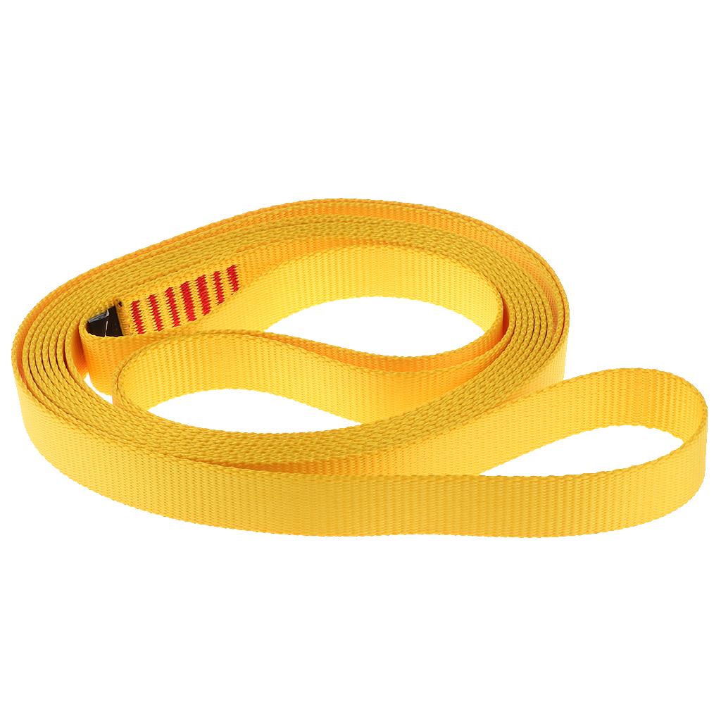 Maxbell 23KN Climbing Sling Fall Protection Rescue Safety Webbing Strap Belt Rope 300cm