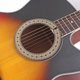Max Guitar Inlay Rosette Soundhole Decal Sticker for Acoustic Classical Guitar