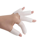 Maxbell 10pcs Silicone Gel Toe Finger Caps Covers Sleeves Tubes Skin Color
