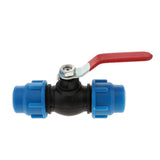 Max PE plastic valve - straight valve - plastic & steel core 20mm Steel Core