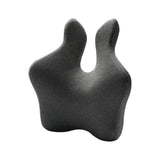 Maxbell Lumbar Support Pillow Back Rest for recliner Office Chair Back Computer Desk Dark Gray