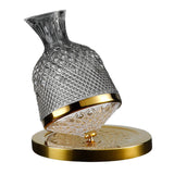 Maxbell 360 Degree Rotating Wine Decanter Wine Aerator for Party Events Accessories Aureate