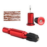 Maxbell Portable Bike Tubeless Tire Repair Kit Fix Puncture or Flat Simple to Use Red
