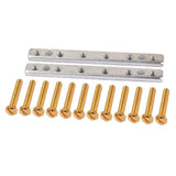 Maxbell 2 Pieces 50mm Humbucker Guitar Pickup Spacer with Screws for Electric Guitar