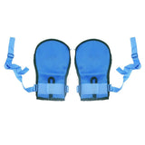 Max 2 Pieces Hand Control Mitt Fingers Control Mittens Safety Palm Padded L