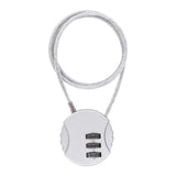 Maxbell Motorcycle Helmet Lock Cycling lock Universal mini Backpack Silver
