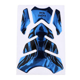 Max 1Set Rubber Fuel Tanks Traction Pads for Suzuki GSXR/GSR 600/750/1000 Blue