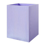 Maxbell Lovely Wooden Tabletop Storage Box Pen Container Brush Pot Purple Square - Aladdin Shoppers