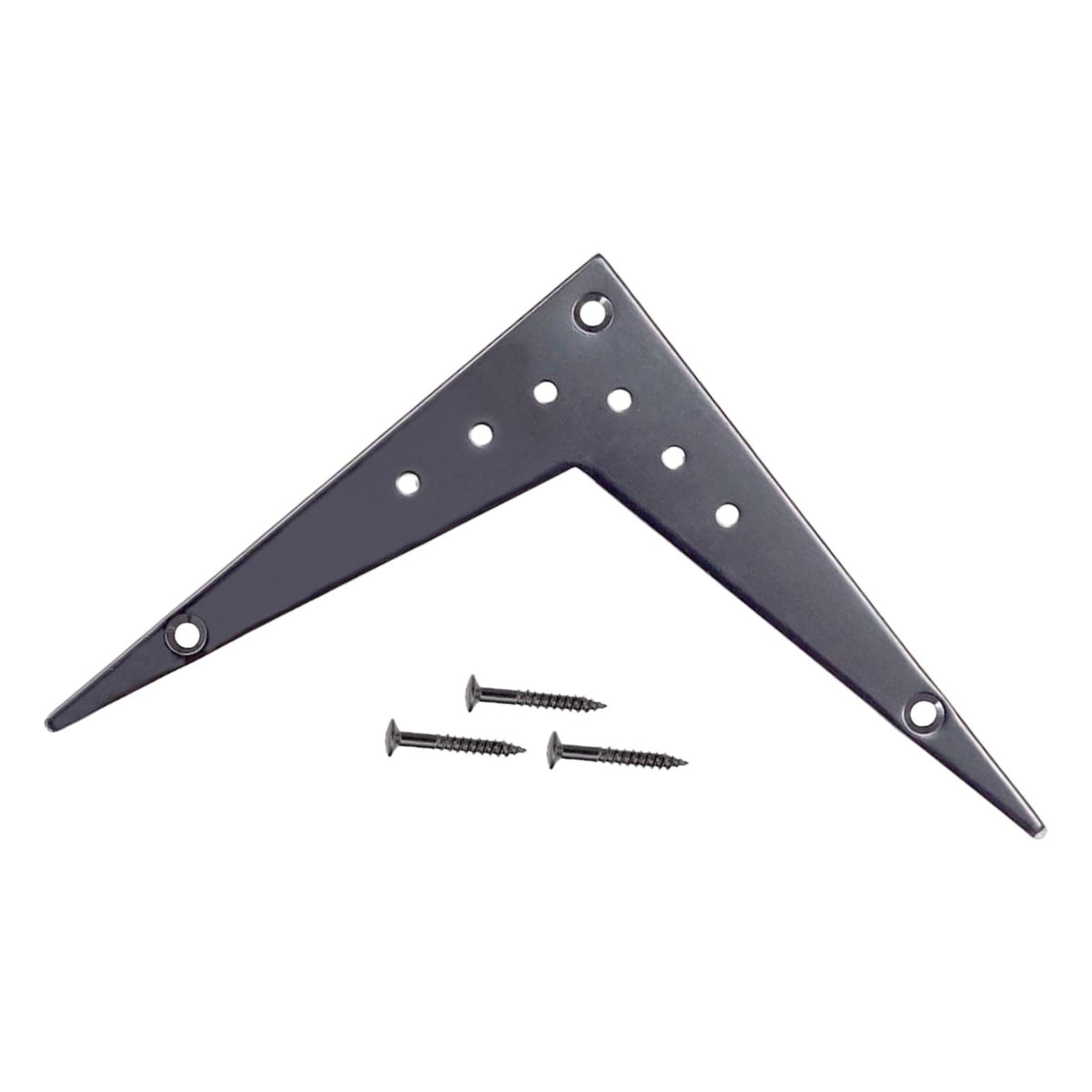 Maxbell V Style Guitar Tailpiece Portable for Electric Guitar Musical Instrument Black