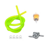 Maxbell Professional Gas Fuel Switch with Filter Fuel Line for Motorcycle Yellow