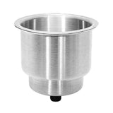 Max Stainless Steel Cup Drink Holder Brushed for Marine Boat RV Camper Truck