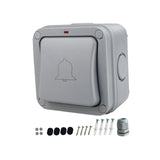 Maxbell Switch Push Button Doorbell Door Access Control for Warehouse Indoor Hallway BE32M
