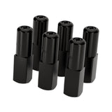 Maxbell 4x Alloy Grease Coupler for Industrial Applications Machinery Processing Black Style B
