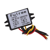 Maxbell DC/DC Converter 24V to 12V 1.5A Step-Down Buck Power Supply Module for Car Auto Black
