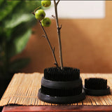 Max Assorted Ikebana Kenzan Flower Frog Arrangment Black 50mm (2 inch) Dia