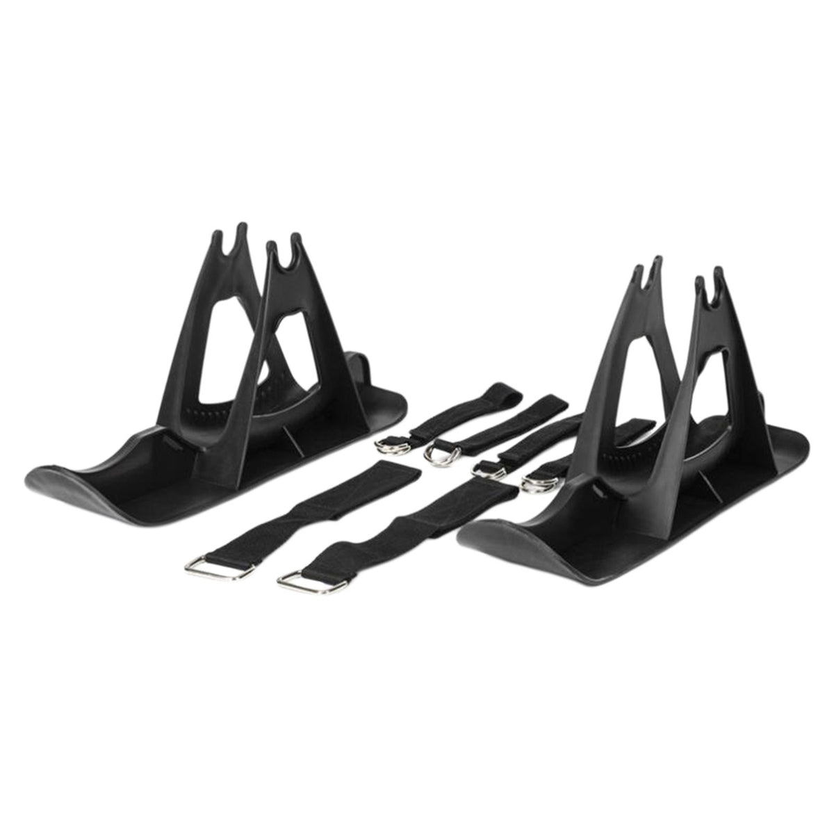 Maxbell Winter Snow Sled Bike Ski Sledge Sledding Skiing Sleigh Sports Toboggan Black