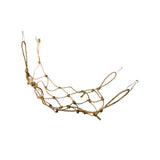 Maxbell Bird Climbing Net Parrot Swing Rope with Buckles Hooks for Conures Budgie 30cmx20cm