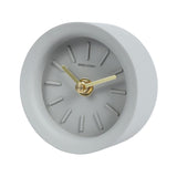 Maxbell Desk Clock Keeping Accurate Time Bedside Clock for Living Room Office Indoor Gray