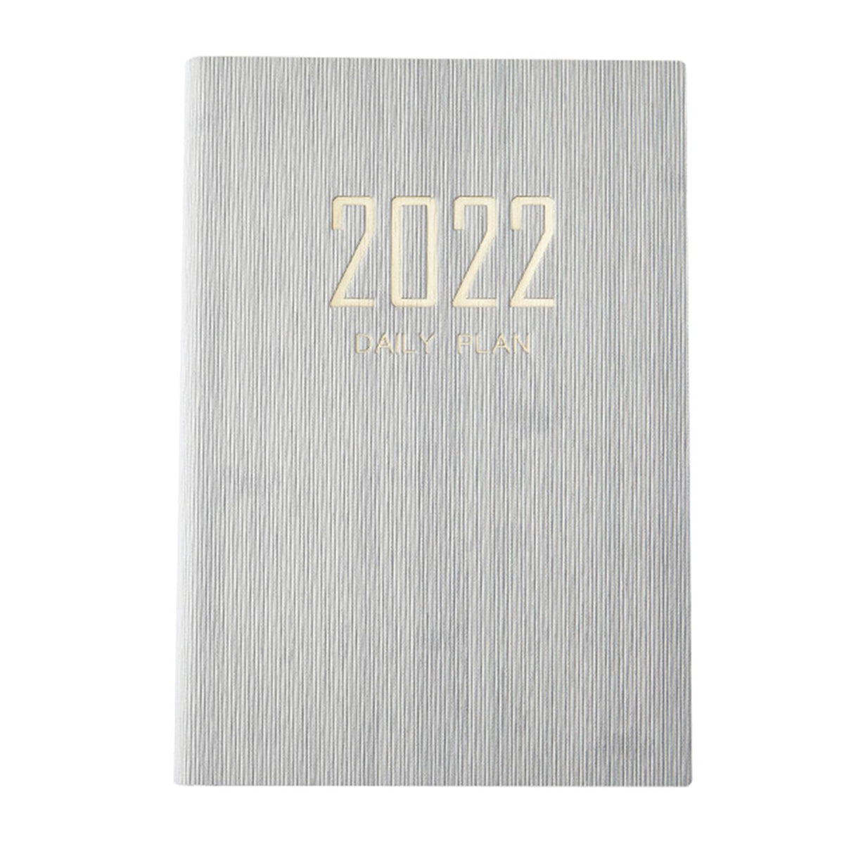 Maxbell Daily Notebook W/ 12 Months Time Noting Portable Weekly Monthly for School White