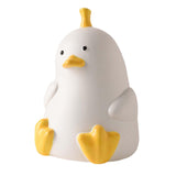 Maxbell Cute Tissue Cover Ceramic Tissue Box Holder for Hotel Countertop Living white
