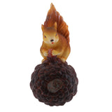 Max Mini Squirrel Figurines Lawn Ornament Animal Statues Garden Art Decor 19cm