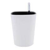 Max Self Watering Traditional Round Planter Pot  White