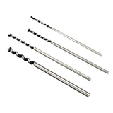 Maxbell 4Pcs Woodworking Mortising Chisel Durable Hole Drill Bit for DIY Woodworking Round Core Drilling