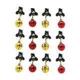 Maxbell Mustache Ornament Mini Christmas Beard Clip Unisex Wear Size 0.8x2inch 12 Bells
