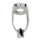 Maxbell Square Hole Drill Fixed Bracket for Drill Machine Woodworking Bench Mortiser White